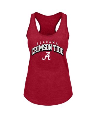 Women's Crimson Alabama Crimson Tide Plus Size Arch Tank Top