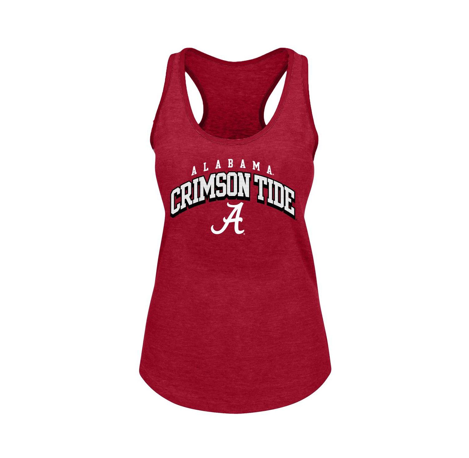 Women's Crimson Alabama Crimson Tide Plus Size Arch Tank Top