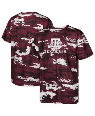 Outerstuff - Big Boys and Girls Maroon Texas A&M Aggies Scrimmage Sublimated T-Shirt