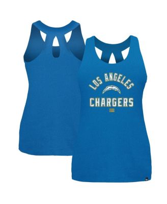 New Era - Women's Powder Blue Los Angeles Chargers 2024 NFL Training Camp Tank Top