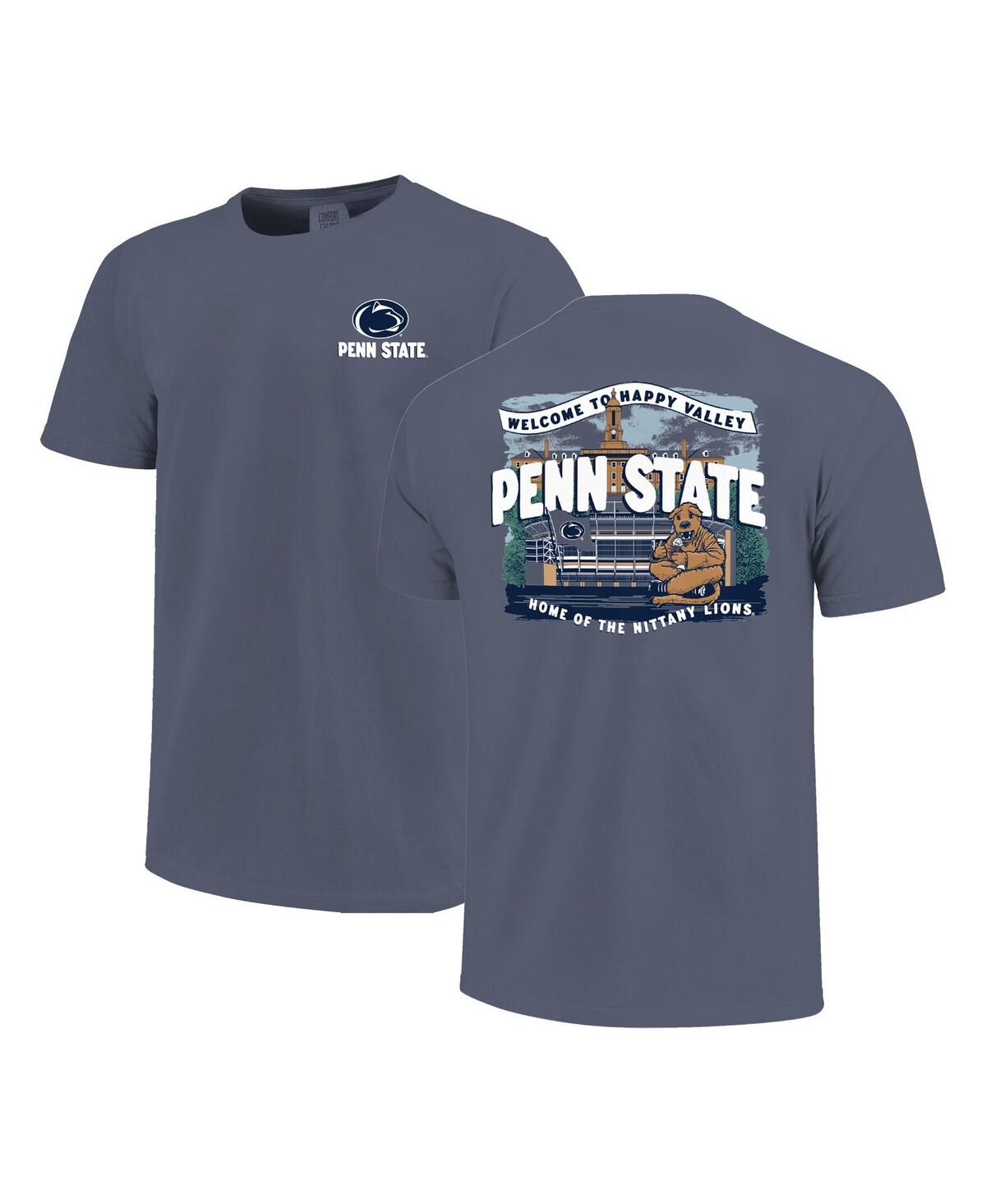 Image One Big Boys And Girls Navy Penn State Nittany Lions Local Campus Scene T-shirt In Blue