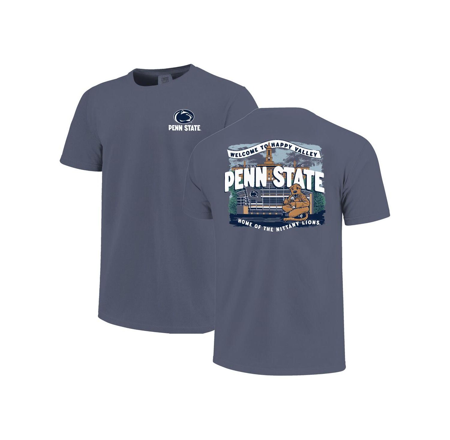 Big Boys and Girls Navy Penn State Nittany Lions Local Campus Scene T-Shirt