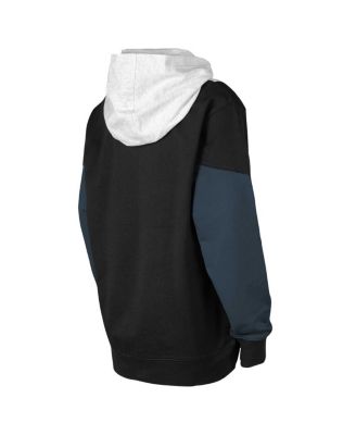 Big Boys and Girls Ash/Black Vegas Golden Knights Champion League Fleece Pullover Hoodie