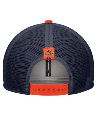 Men's Orange Syracuse Orange Vintage Arch Rise Performance Trucker Adjustable Hat