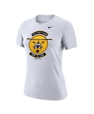 Nike - Women's White Army Black Knights 1st Air Cavalry Division Helicopter T-Shirt