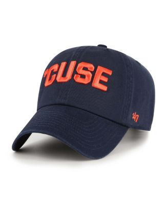 '47 Brand - Men's Navy Syracuse Orange Clean Up Adjustable Hat