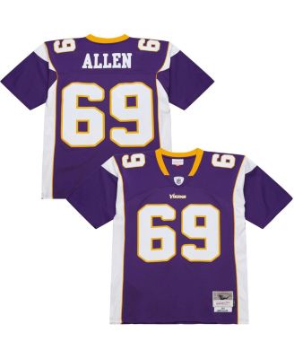 Mitchell & Ness - Men's Jared Allen Purple Minnesota Vikings 2011 Legacy Replica Jersey
