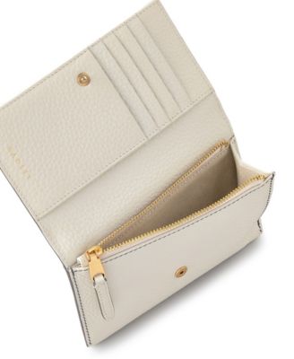 Cut Out Floral Flap Over Wallet