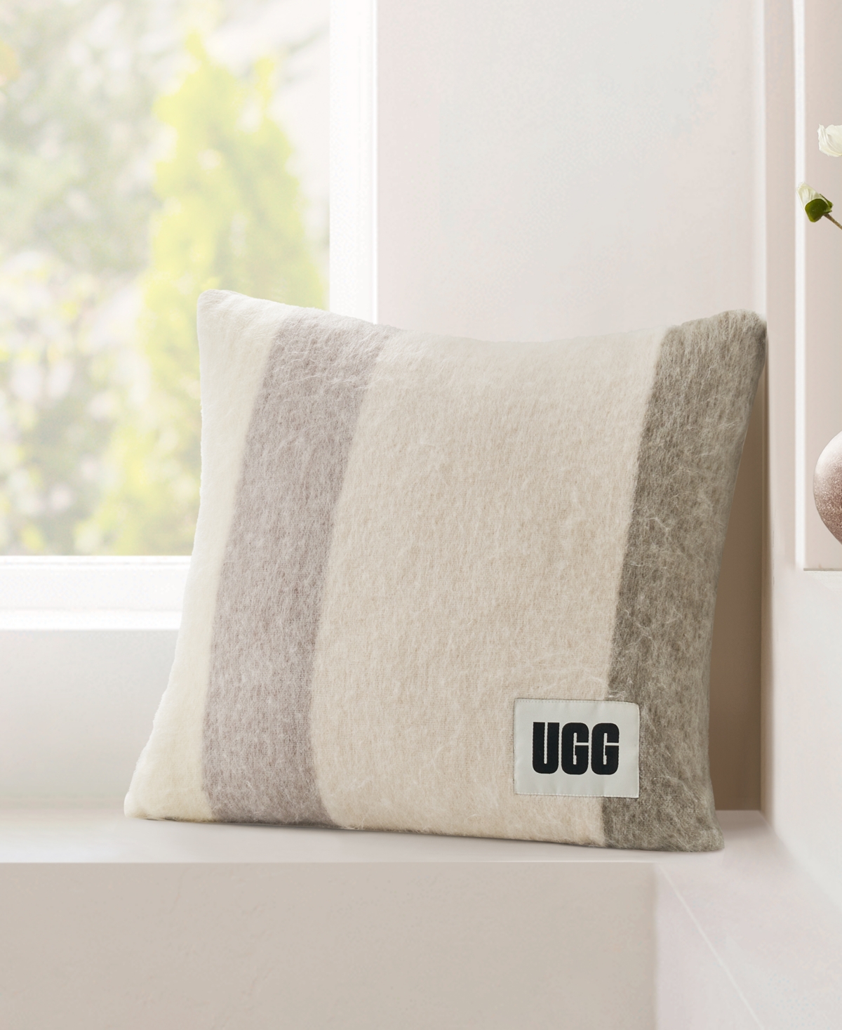 Ugg Calyx Faux Mohair Pillow, 20 X 20 In Multi