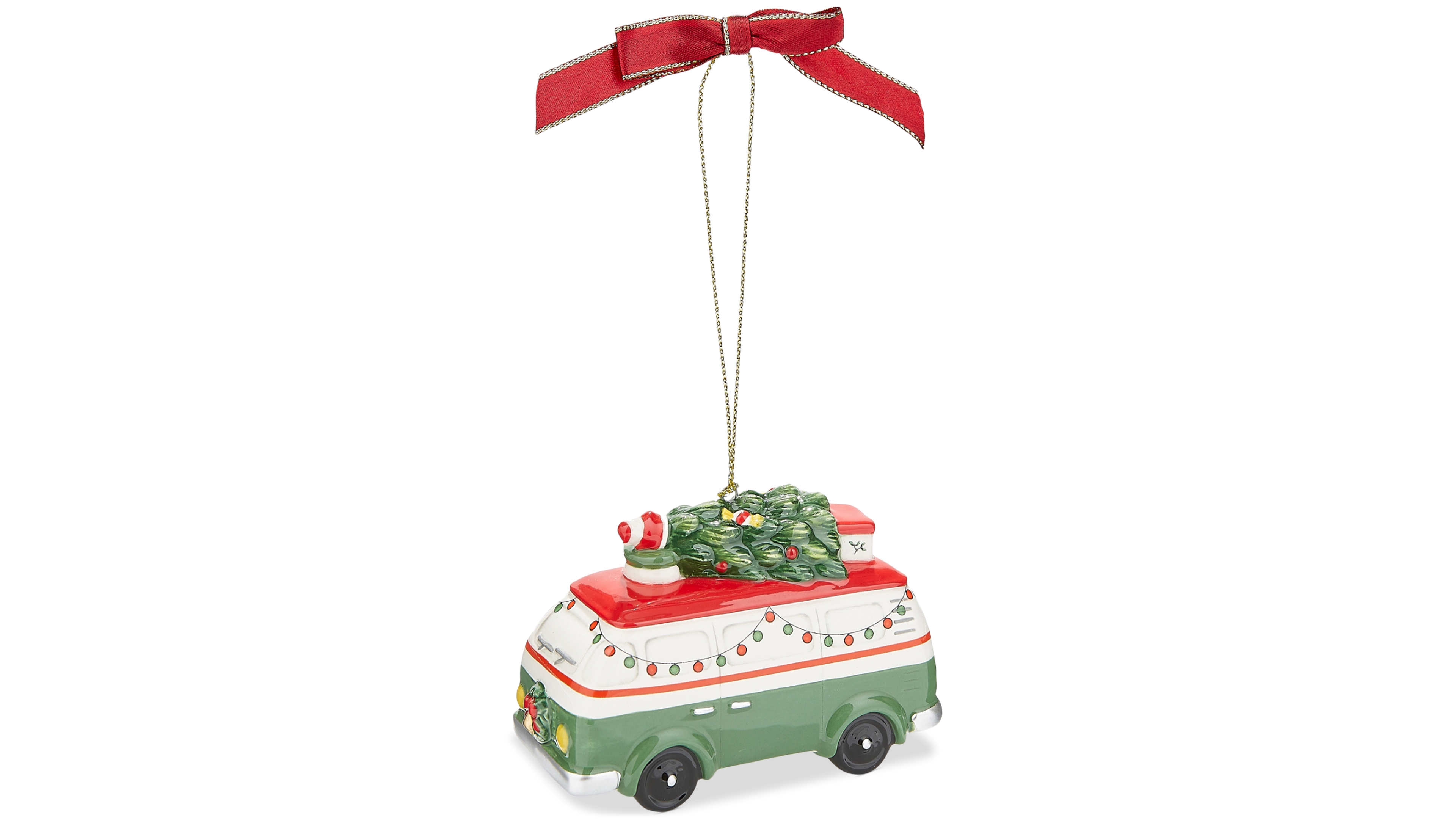 Spode Christmas Tree Spode Camper Bus Ornament