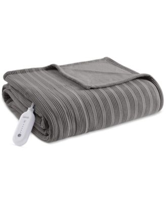 Premier Comfort Heated Textured Fleece Blanket, Full
