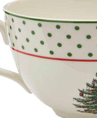 Christmas Tree Polka Dot Jumbo Cup, 20 oz.