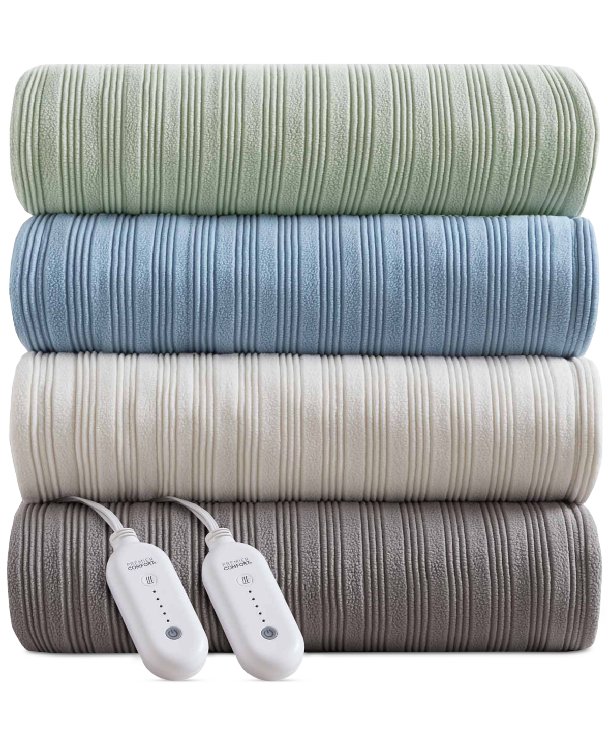 Premier Comfort Heated Textured Fleece Blanket