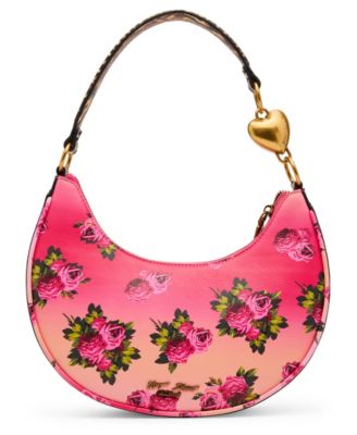 Leopard Floral Small Shoulder Bag