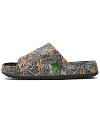 Men's Calm Real Tree Slide Sandals from Finish Line