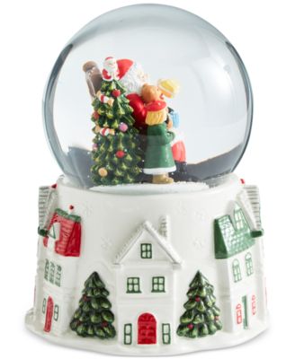 Christmas Tree Christmas Village Snow Globe