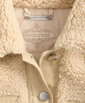 Girls' 4-8 Center-Front Button Jacket