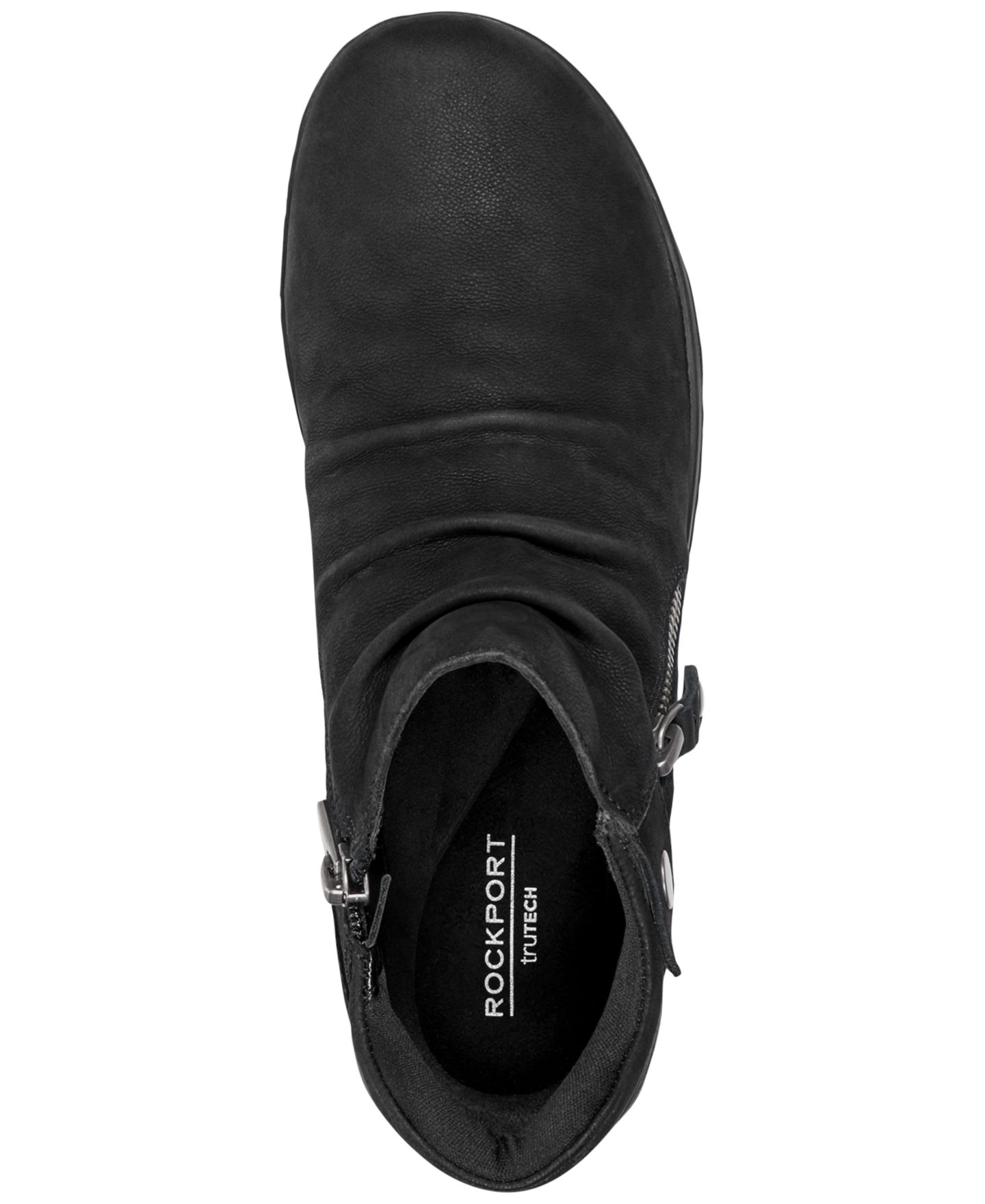 Женские ботинки Rockport Helen Leather Booties, цвет: Чёрный — фото 4