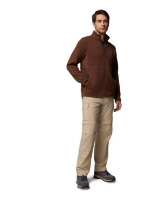 Men's Alto Pass Textured Knit Sweater Fleece Zip-Front Jacket