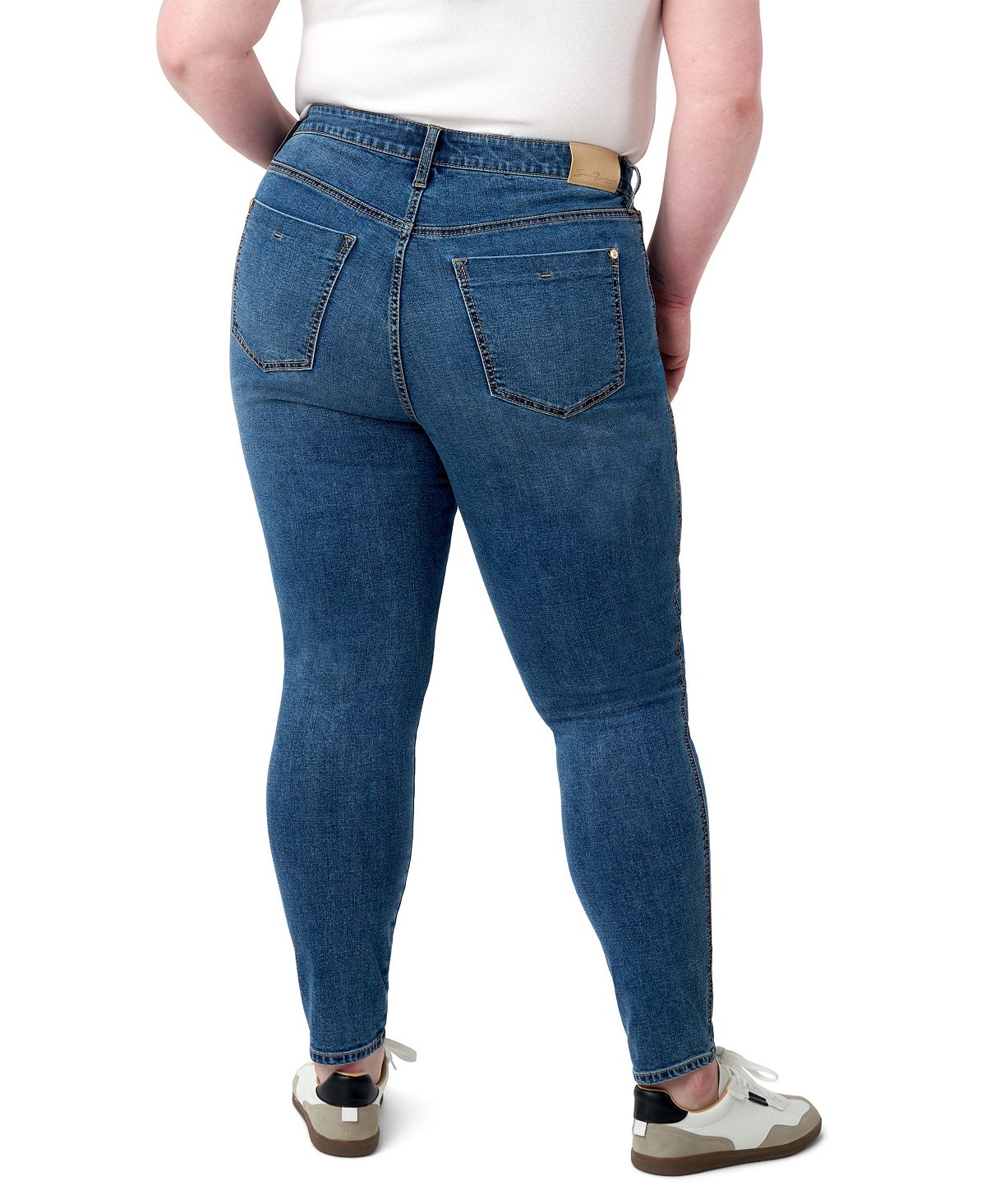 Seven7 Plus Size Bombshell Skinny Jeans view 2 — MAYCSS fashion products
