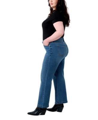 Plus Size Bella Wide Leg Jeans