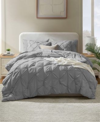 Luxury Soft Pinch Pleat 7-Pc. Comforter Set, Queen