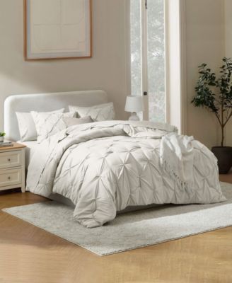 Luxury Soft Pinch Pleat 7-Pc. Comforter Set, Queen