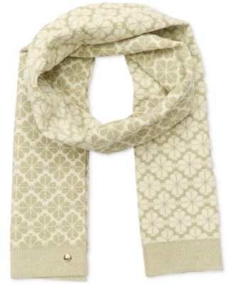 Spade Flower Tonal Scarf
