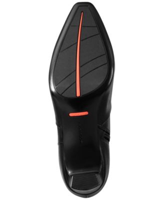 Women's Mabel Wide-Calf Leather Dress Boots