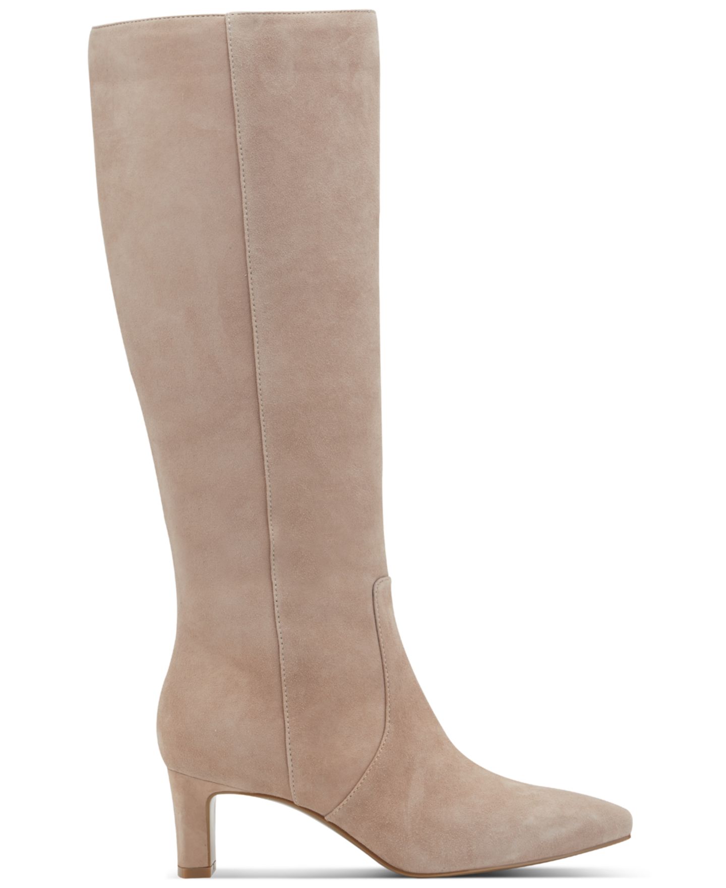 Женские ботинки Rockport Mabel Tall Total Motion Dress Boots, Regular & Wide Calf, цвет: Бежевый замшевый — фото 2
