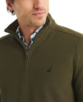 Men's Quarter-Zip Fleece Sweatshirt