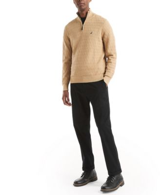 Men's Classic Fit Quarter Zip Sweater