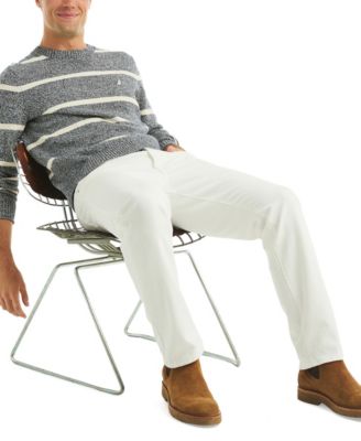 Men's Striped Crewneck Sweater