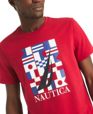 Men's Sailing Flag Crewneck T-Shirt