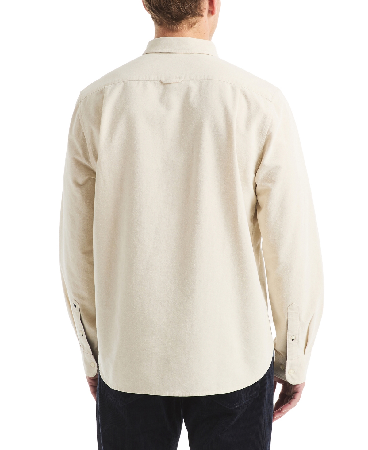 Nautica Mens Oxford Shirt In White