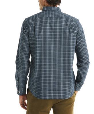 Men's Plaid Print Long Sleeve Shirt