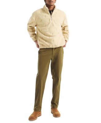 Men's Embossed Boat Print Sweatshirt