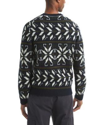 Men's Fair Isle Print Sweater
