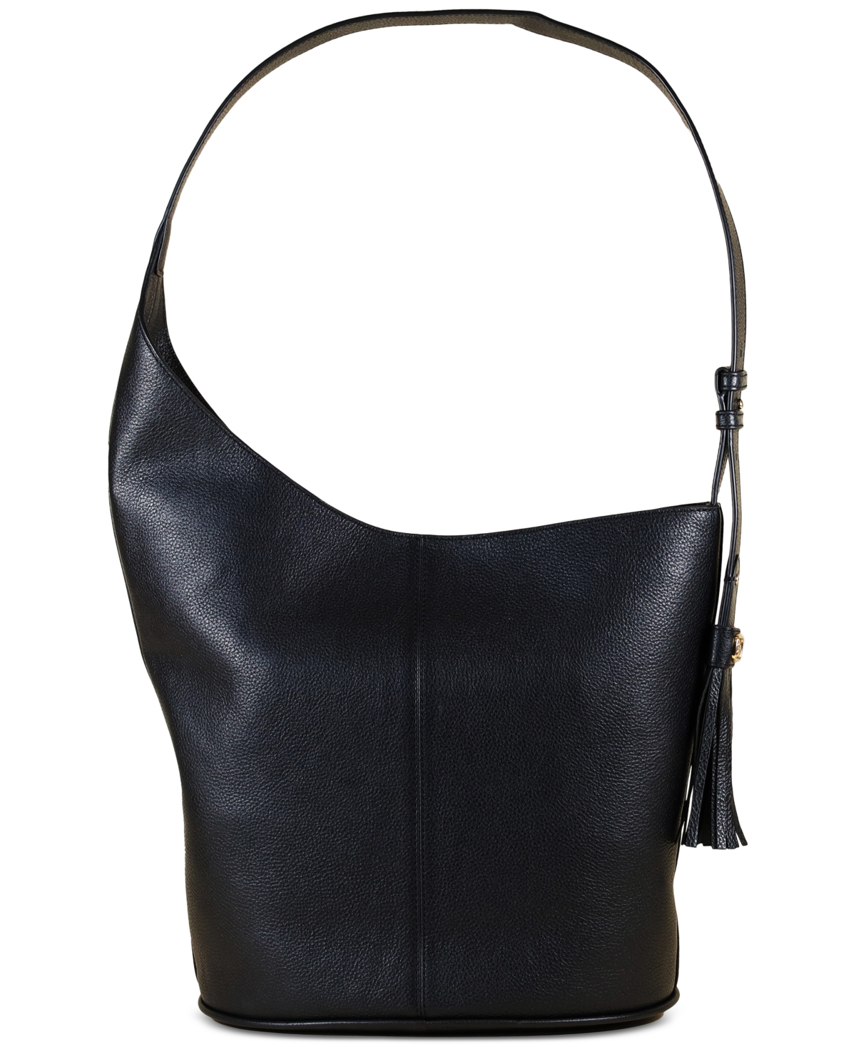 Sam Edelman Women's Astrid Large Leather Bucket Bag In Black