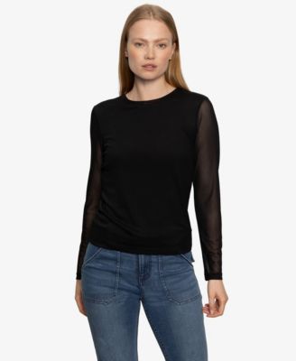 Women's Long Sleeve Perfect Mesh T-Shirt
