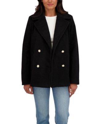 Women's Boucle Pea Coat