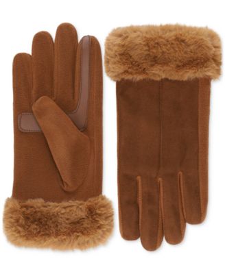 Women's Mya smartDRI&reg; Faux-Fur Cuff Gloves