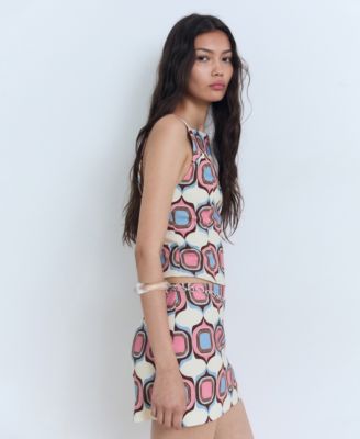 Women's Printed Short Skirt