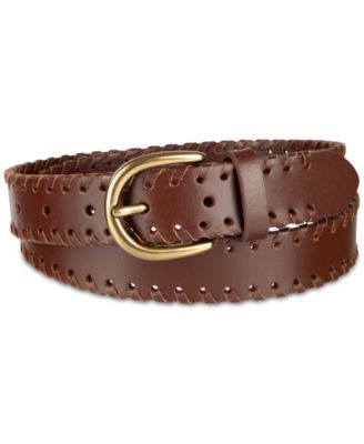 Levi's - Laced-Edge Casual Leather Belt