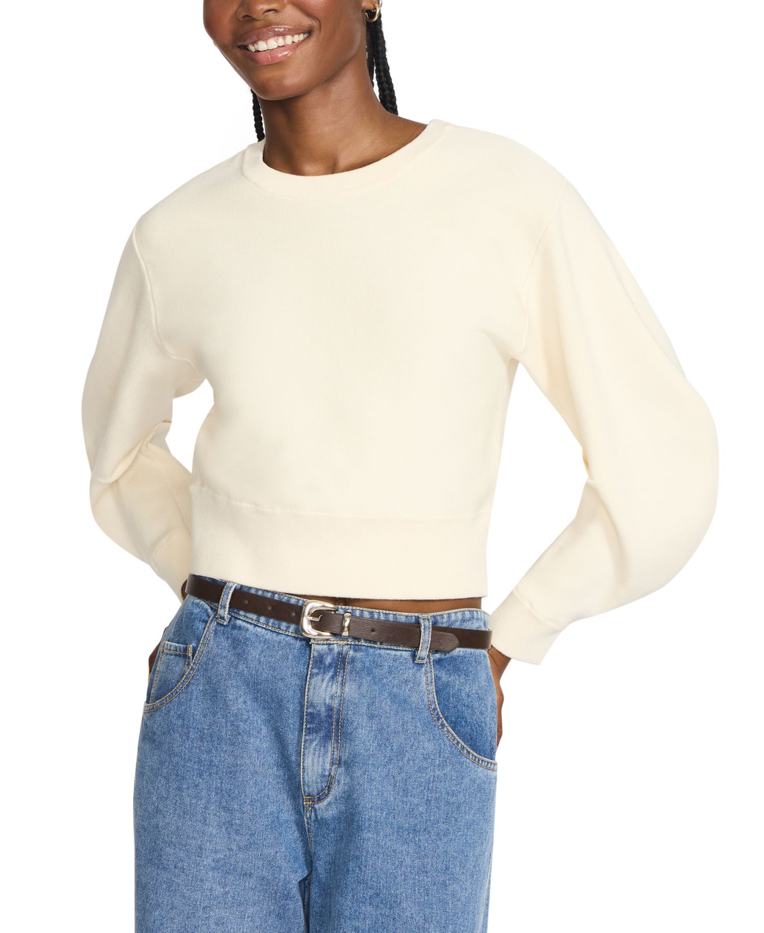 Textured Faux-Leather Belts, Set of 3