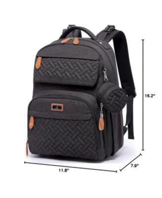 Kids Diaper Bag Backpack Versatile Bag Travel Mummy Bag with Changing Pad & Accessories