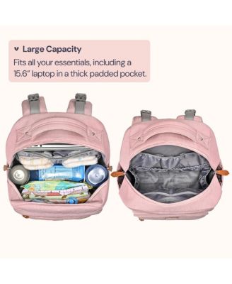 Kids Diaper Bag Backpack Versatile Bag Travel Mummy Bag with Changing Pad & Accessories