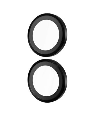 Aluminum Ring Camera Lens Glass Protector for Apple iPhone 16 / iPhone 16 Plus