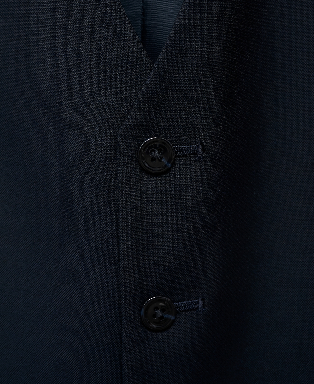 Mango Paris Superslim Fit Stretch Suit Vest In Blue
