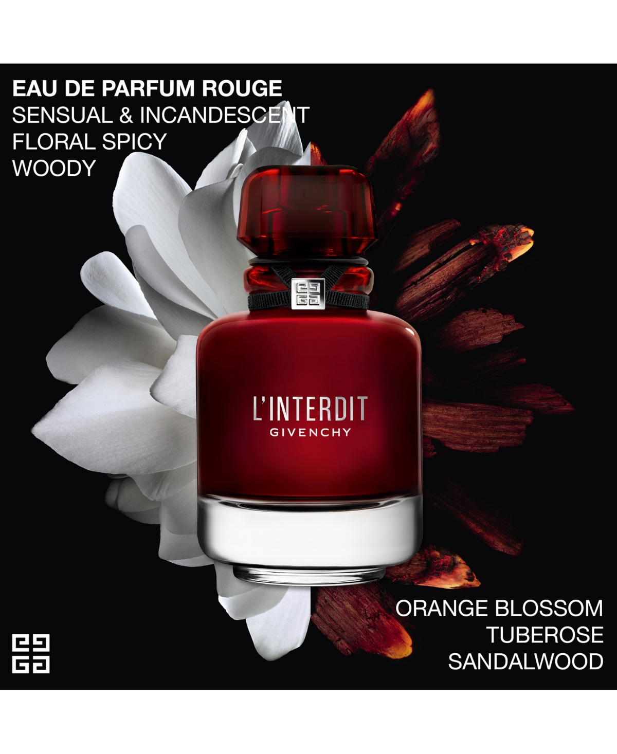 Givenchy 3-pc. L'interdit Eau De Parfum Rouge Gift Set In Transparent